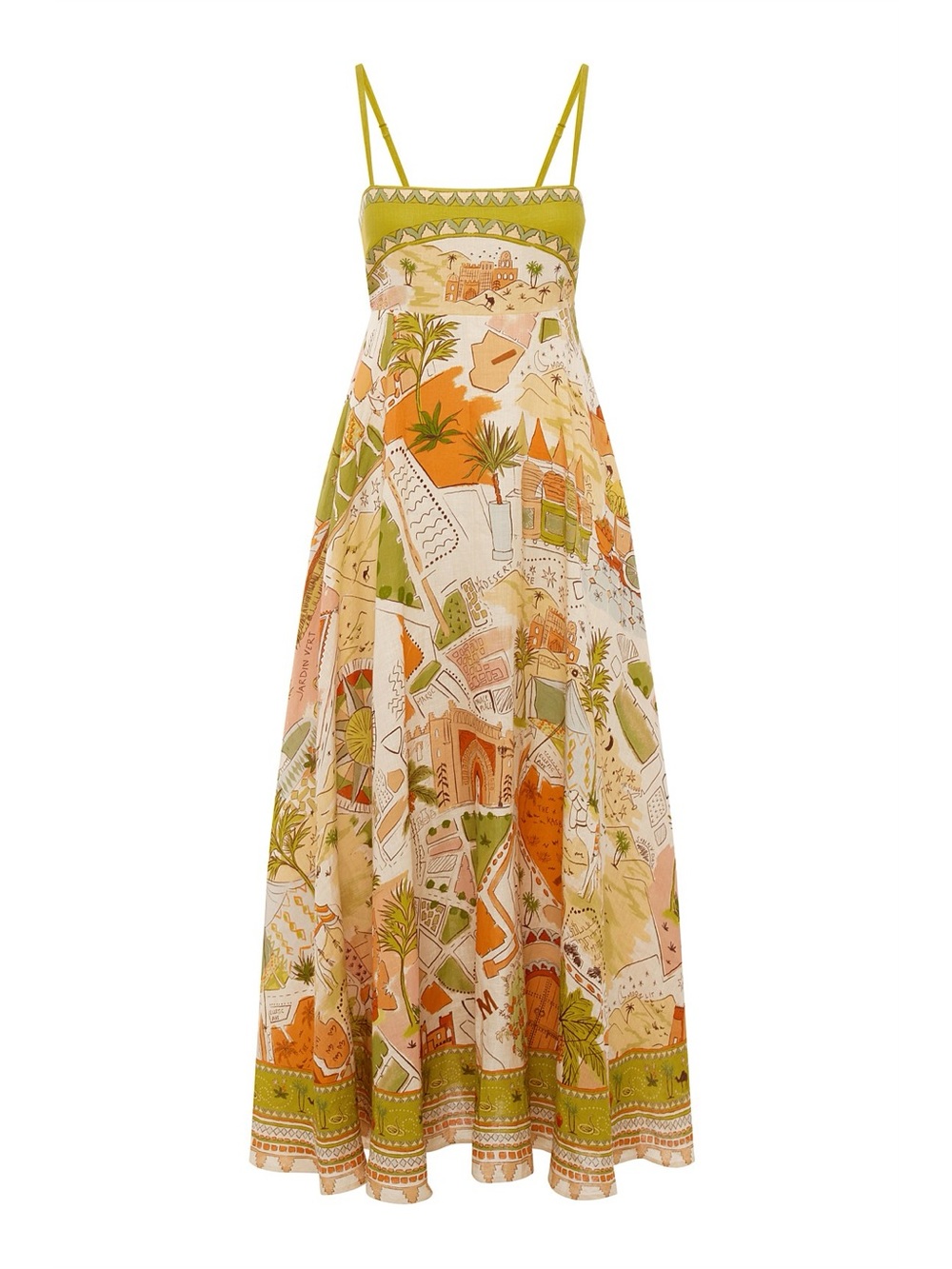 ALÉMAIS BAZAAR SUNDRESS, size 2 US, brand new without tags